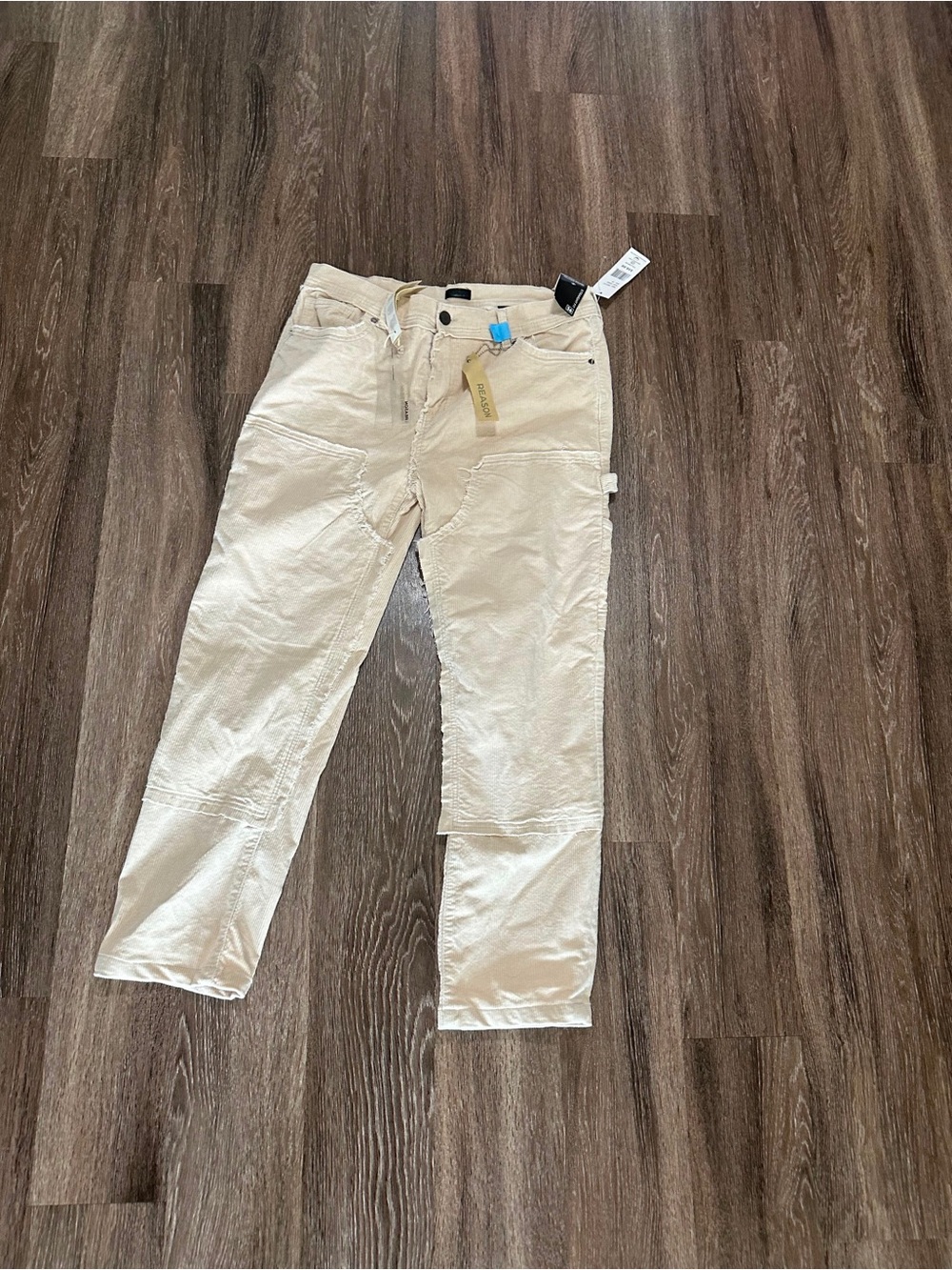 Reason Men's Corduroy Pants in Beige